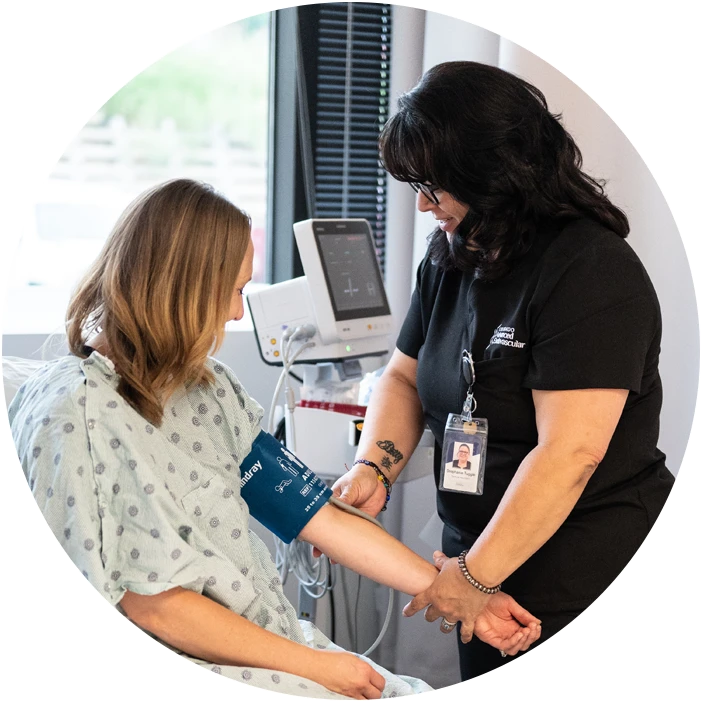 post-procedure patient care At CAE
